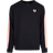 Hurley Girl's Rainbow Sport Crew Neck Sweatshirt - Black