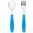 Innobaby Din Din SMART Plastic Spoon & Fork Set