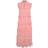 Part Two Parilla Midi Dress With Ruffles - Pink
