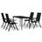 vidaXL 3099109 Patio Dining Set, 1 Table incl. 4 Chairs