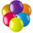 Folat Latex Balloons Color Pop 6-pack