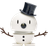 Hoptimist Snowman S Prydnadsfigur 8cm