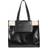 Proenza Schouler White Label XL Coated Canvas Tote Black One Size