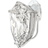 Swarovski Mesmera Clip Earring - Silver/Transparent