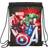 The Avengers Skopåse med remmar (26 x 34 x 1 cm)