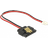 DeLock Strömkabel SATA-ström (R) spärrad till 2 pin intern effekt (hona) 5 V 20 cm