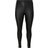 Vero Moda Curve – Svarta skinny jeans med beläggning-Svart/a