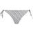 Calvin Klein – Loggmönstrad bikiniunderdel med knytning sidan-Vit/a