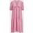 Object Objalaia Midi Long Dress - Begonia Pink