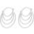 Pernille Corydon Silhouette Earrings - Silver