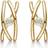 Mads Z Nest Earrings - Gold/Diamond