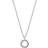 Edblad Glow Necklace - Silver/Transparent