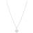 Pernille Corydon Ocean Heart Necklace - Silver/Mother of Pearl