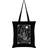 The Hanged Man Tote Bag (One Size) (Black/White) Deadly Tarot