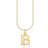 Thomas Sabo Letter B Necklace - Gold