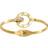 Edblad Ida Bangle Bracelet - Gold/Transparent