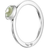 Efva Attling Love Bead Ring - Silver/Quartz