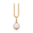 Scrouples Pendant Necklace - Gold/Pearl