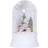 Star Trading Winter Dome Snowman White Julpynt 19cm