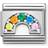 Nomination Composable Classic Link Rainbow - Silver/Multicolour
