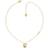 Guess Moon Phases Necklace - Gold/Tranparent
