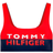 Tommy Hilfiger logo bikini top in and