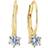 Sif Jakobs Rimini French Hook Earrings - Gold/Blue
