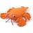 Petface Seriously Strong Super Tough Plush & Rubber Lobster