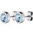 Dyrberg/Kern Noble Earrings - Silver/Blue