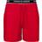 Urban Classics Two in One Swim Shorts - Firered/White/Black