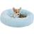 Best Friends by Sheri The Original Calming Donut Dog Bed in Shag Fur 45"x45"