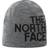 The North Face Reversible TNF Banner Beanie Unisex - TNF Medium Grey Heather/TNF Black