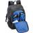 PEDEA First One Backpack 17.3" - Black/Blue