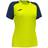 Joma T-shirt Short Sleeve Woman Academy IV - Fluorescent Yellow/Navy Blue