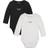 Calvin Klein Newborn Bodysuit 2-pack - Black/Bright White (IN0IN00013)