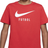 Nike Older Kid's Swoosh Football T-shirt - University Red/White (DN1777-658)