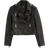 Ted Baker Leather Biker Jacket - Black