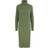Y.A.S Mavi Knit Midi Rollneck Dress - Green