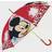 Safta "Paraply Mickey Mouse Happy Smiles Röd (Ø 80 cm)