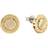 Tommy Hilfiger Engraved Stud Earrings - Gold/Transparent
