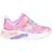 Skechers Girls Star Sparks Light Up Sporty - Pink Multi