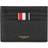 Thom Browne Card Holder with Note Compartment - Black