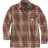 Carhartt Men's Relaxed Fit Heavyweight Flannel Sherpa-Lined Shirt