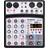 BOMGE 4 Channels Audio Sound Mixer Mixing DJ Console USB with 48V Phantom Power 16 DSP Effects PC Computer Recording MP3 Bluetooth