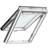 Velux Topphängda Takfönster Solo 2 Vitmålat Aluminium, Trä Takfönster 3-glasfönster