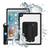 Armor-X Waterproof Case iPad 9,7 Svart/transparent