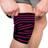 C.P. Sports Knee Wraps, black/pink