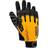 Otto Schachner Eureka antivibr.handske str 11 Impact Vibration Flexi, gul/sort, aftagelige fingerspidser