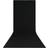 Westcott X-Drop Wrinkle-Resistant Sweep Backdrop Rich Black 5x12ft