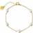 Edblad Perla Bracelet Multi - Gold/Pearls